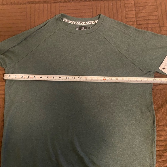 Volcom Lil Fleece Crew Dark Pine - Picture 11 of 13